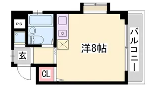 アグレイア有瀬【201号室】の間取り
