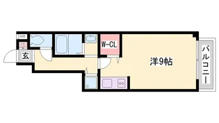 パインフィールド【1階】の間取り