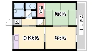 ルミナスハイツⅡ【205号室】の間取り