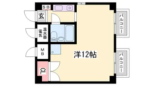 明徳ビル【3階】の間取り