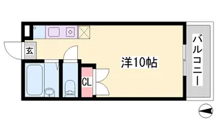 シアブルー【1階】の間取り