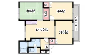 グリーンライフ池田【102号室】の間取り