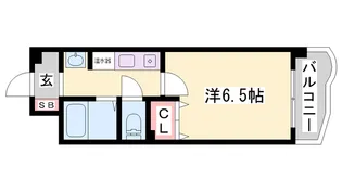 YKハイツ相生町【5階】の間取り