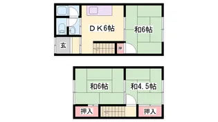 ファミーユヤノ3【101号室】の間取り