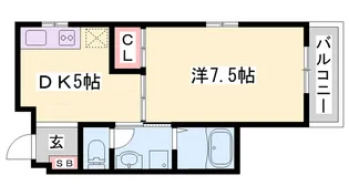 プランドール大久保【3階】の間取り
