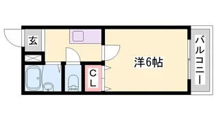 ルーキー東条マンション【303号室】の間取り