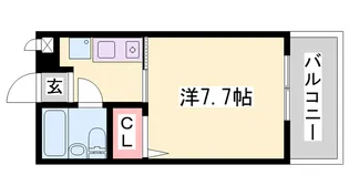 グランドシャトー木幡【3階】の間取り