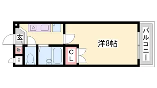 サンシャビル【302号室】の間取り