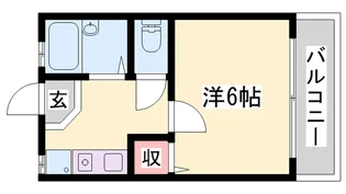 ベルデュウラⅢ【101号室】の間取り