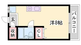 ハイツとき【102号室】の間取り