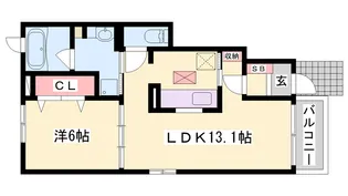 プリマベーラ【102号室】の間取り
