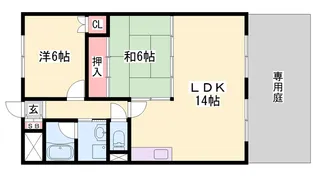 ロイヤルメゾンアドニス【5階】の間取り