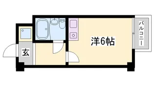 サンビルダー朝霧【208号室】の間取り