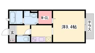 ルミエール野添【1階】の間取り