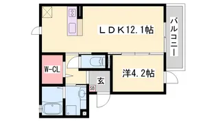 サニーハイツ青山【303号室】の間取り