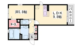 SPIDER【2階】の間取り