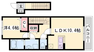 アスティール【201号室】の間取り