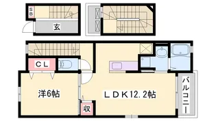 クラリティ スカイⅠ【3階】の間取り
