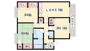 ベルフォーレ【202号室】の間取り