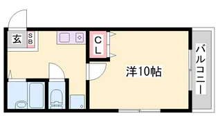 シャインコスモマンション【401号室】の間取り