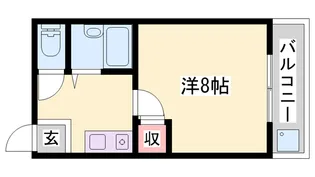 シャインコスモマンション【303号室】の間取り
