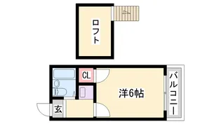 サングリーン【2階】の間取り
