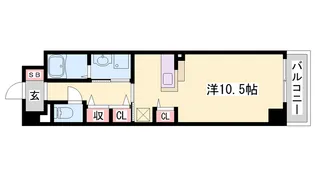 Bonheur静徳【305号室】の間取り