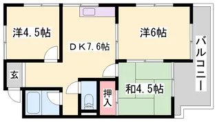 翠の館【2階】の間取り