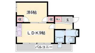 リブレシア明石【403号室】の間取り