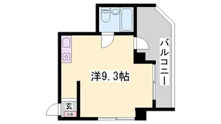 シティライトハイツ【4階】の間取り
