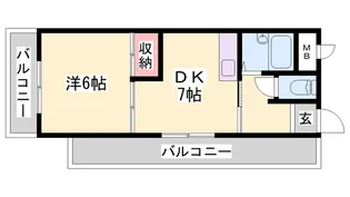 HOUSE20【4階】の間取り
