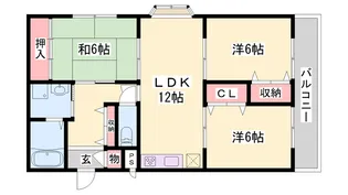 メゾングレース【3階】の間取り