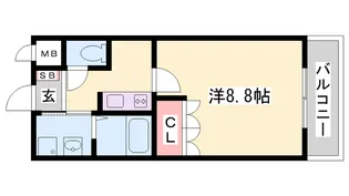 ルミナスコートⅡ【205号室】の間取り