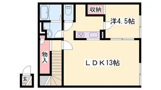 レオネクストわかば【202号室】の間取り