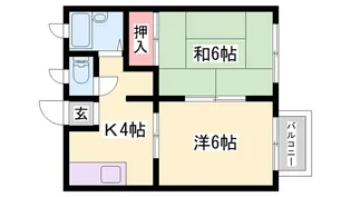 グレイスフルコート【101号室】の間取り