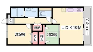 柏木マンション【101号室】の間取り