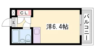 アーバンおの【418号室】の間取り