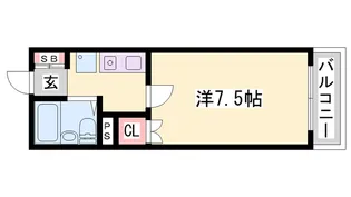 サンシャイン魚住【2階】の間取り