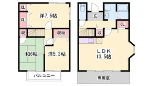 兵庫県神戸市西区南別府2丁目【一戸建】の間取り