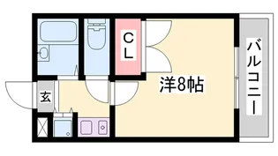 アバンテック【303号室】の間取り