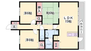 セフレ播磨【4階】の間取り