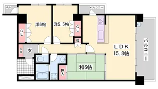 willDo西明石【5階】の間取り