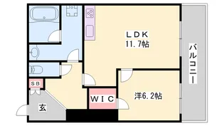 メゾン・ド・レガード【306号室】の間取り