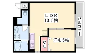 プレミール小野王子町【2階】の間取り