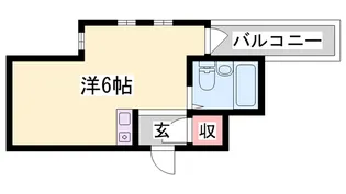 ウェルネスコートコスモス【305号室】の間取り