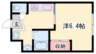 アリビオ広野【103号室】の間取り