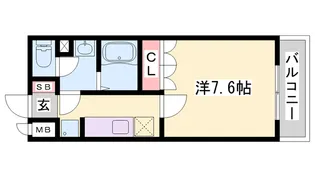 パストラル【102号室】の間取り