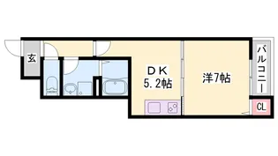 SENSE三木本町【1階】の間取り