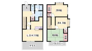 コーポすみれ【A-1号室】の間取り