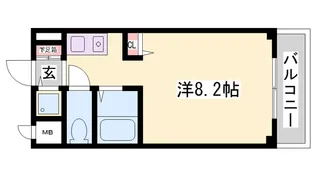 ランテルナM2【304号室】の間取り